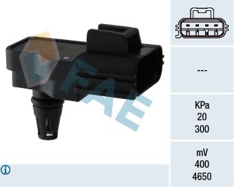 Sensor, boost pressure FAE 15098