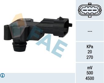 Sensor, intake manifold pressure FAE 15100