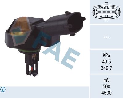 Sensor, intake manifold pressure FAE 15101
