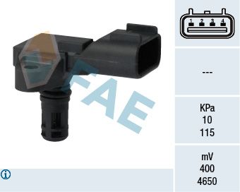 Sensor, intake manifold pressure FAE 15113