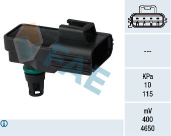 Sensor, intake manifold pressure FAE 15115