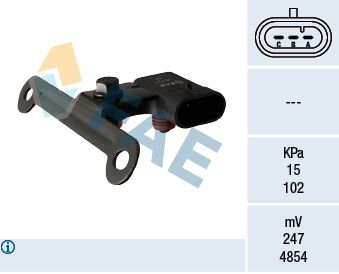 FAE 15121 Sensor, intake manifold pressure