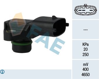 Sensor, intake manifold pressure FAE 15123