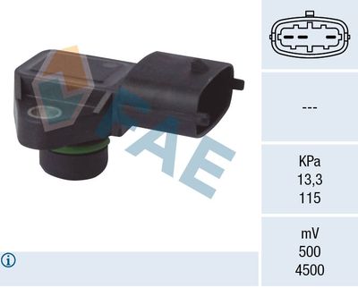 Sensor, intake manifold pressure FAE 15125