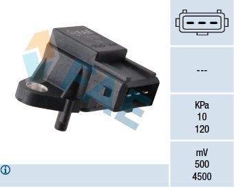 Sensor, intake manifold pressure FAE 15139