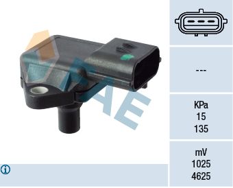 FAE 15140 Sensor, intake manifold pressure