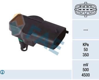 Sensor, intake manifold pressure FAE 15149