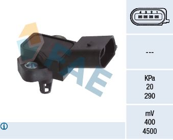 Sensor, boost pressure FAE 15162