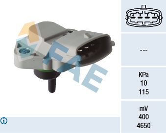 FAE 15168 Sensor, intake manifold pressure