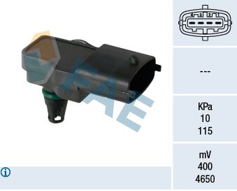 Sensor, intake manifold pressure FAE 15172