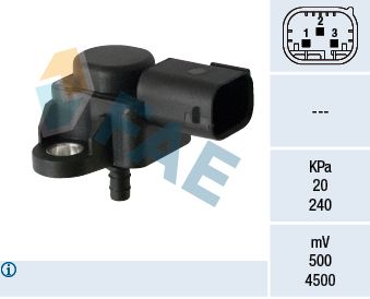 FAE 15180 Sensor, boost pressure