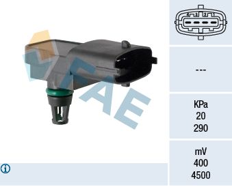 Sensor, intake manifold pressure FAE 15181
