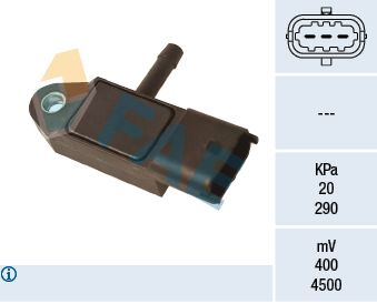 Sensor, intake manifold pressure FAE 15184