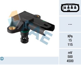 FAE 15189 Sensor, intake manifold pressure