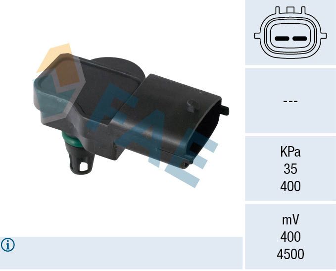 FAE 15192 Sensor, boost pressure