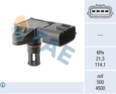 Sensor, intake manifold pressure FAE 15193