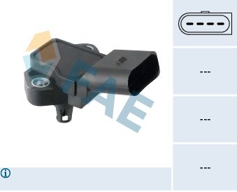 Sensor, intake manifold pressure FAE 15198