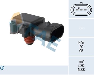 Sensor, intake manifold pressure FAE 15199