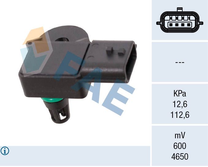 FAE 15203 Sensor, intake manifold pressure