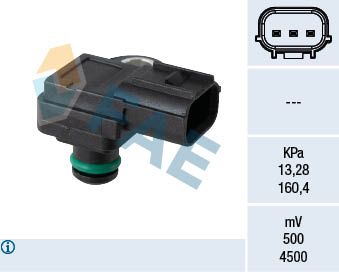FAE 15205 Sensor, intake manifold pressure