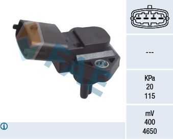 Sensor, intake manifold pressure FAE 15216