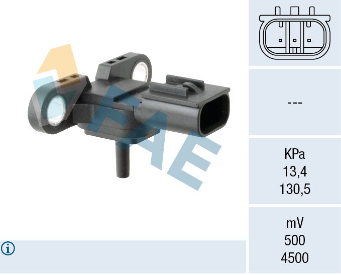 FAE 15280 Sensor, intake manifold pressure