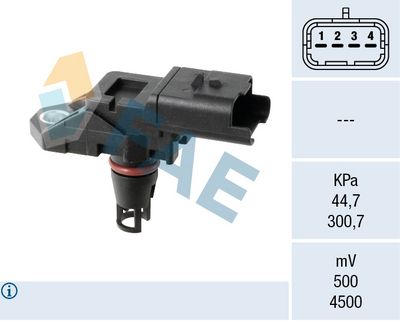 Sensor, intake manifold pressure FAE 15281