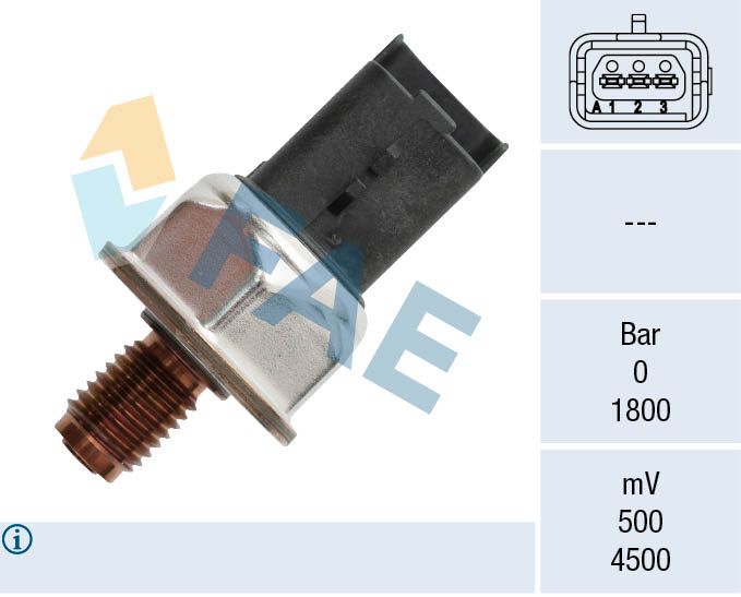 FAE 15600 Sensor, fuel pressure