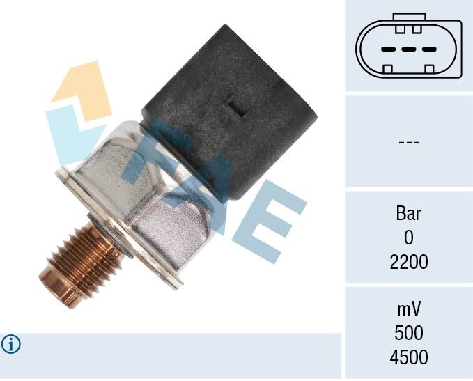 FAE 15605 Sensor, fuel pressure