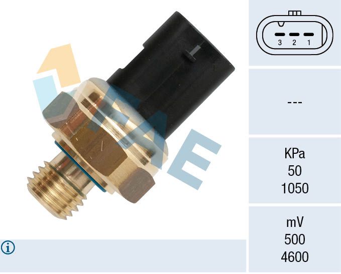 FAE 15610 Sensor, oil pressure