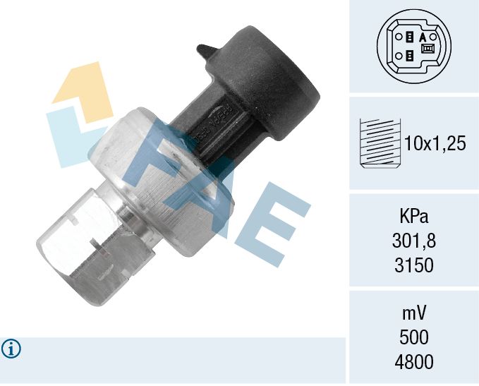 FAE 15800 Pressure Switch, air conditioning