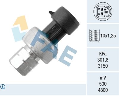 Pressure Switch, air conditioning FAE 15800