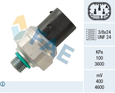 Pressure Switch, air conditioning FAE 15803