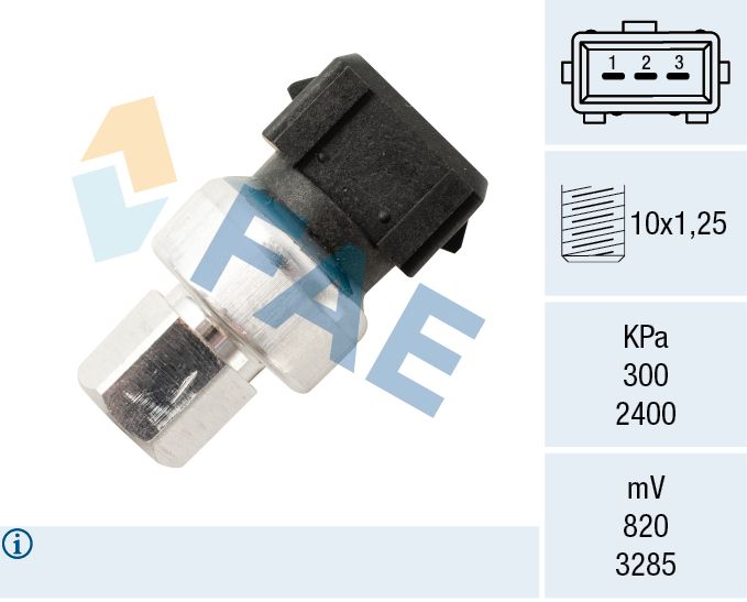 FAE 15808 Pressure Switch, air conditioning
