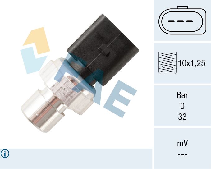 FAE 15810 Pressure Switch, air conditioning
