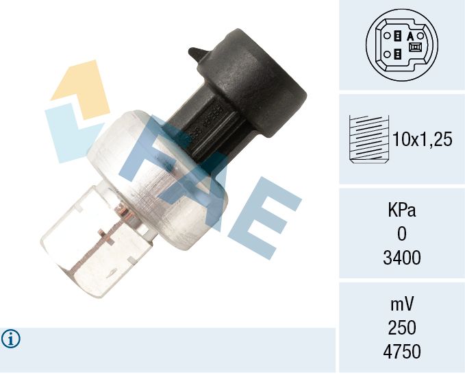 FAE 15811 Pressure Switch, air conditioning