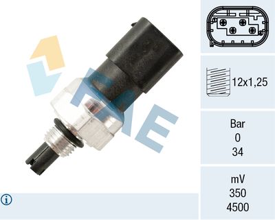 Pressure Switch, air conditioning FAE 15820