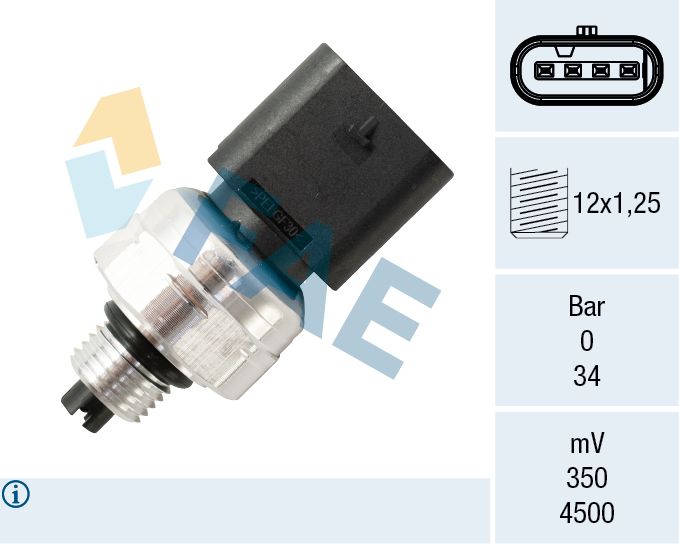 FAE 15824 Pressure Switch, air conditioning