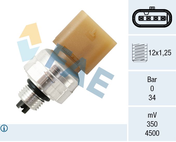 FAE 15825 Pressure Switch, air conditioning