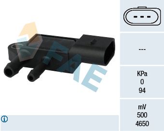 FAE 16103 Sensor, exhaust pressure