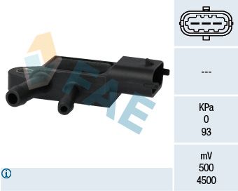 FAE 16106 Sensor, exhaust pressure