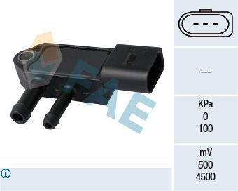 Sensor, exhaust pressure FAE 16112
