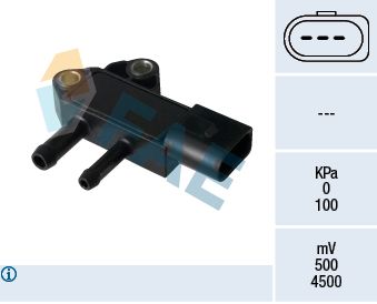 FAE 16120 Sensor, exhaust pressure