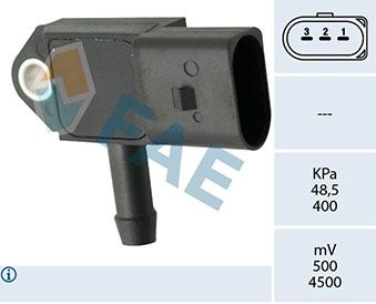 FAE 16133 Sensor, intake manifold pressure