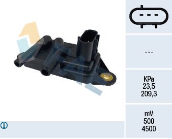 FAE 16137 Sensor, exhaust pressure
