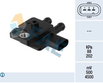 FAE 16144 Sensor, exhaust pressure