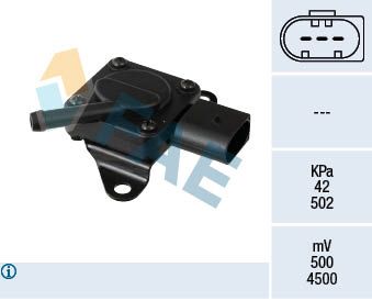 Sensor, exhaust pressure FAE 16145