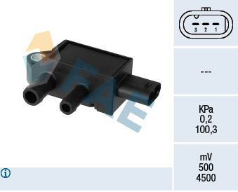 FAE 16147 Sensor, exhaust pressure