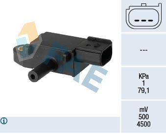 Sensor, exhaust pressure FAE 16148