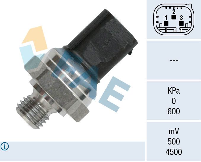 FAE 16155 Sensor, exhaust pressure